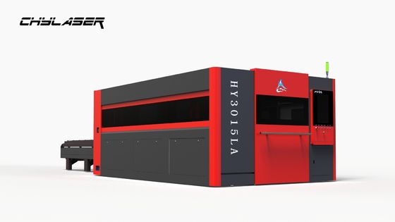 1300mm 섬유 레이저 절단 기계 폐쇄 마이크로 제트 목재 CNC 제조 공장