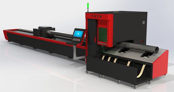 금속 튜브 금속 파이프 절단 기계 CNC 제어 및 소비