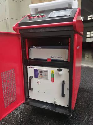 버스바르 오토 상하이 1000W 500W 리시 펄스 솔다트리스 라이트 총 용접 수동 레이저 용접 기계