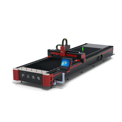 7000kg 무게 HIWIN 가이드레일 18x18 50W CNC 섬유 레이저 절단 기계 Jinan 1530