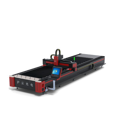 7000kg 무게 HIWIN 가이드레일 18x18 50W CNC 섬유 레이저 절단 기계 Jinan 1530