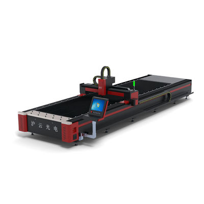 7000kg 무게 HIWIN 가이드레일 18x18 50W CNC 섬유 레이저 절단 기계 Jinan 1530