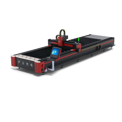 7000kg 무게 HIWIN 가이드레일 18x18 50W CNC 섬유 레이저 절단 기계 Jinan 1530