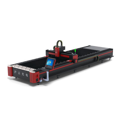 7000kg 무게 HIWIN 가이드레일 18x18 50W CNC 섬유 레이저 절단 기계 Jinan 1530