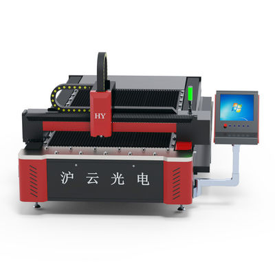 금속 엽 섬유 레이저 절단 기계 1000W 1500W 2000W 3000W 단일 테이블 디자인