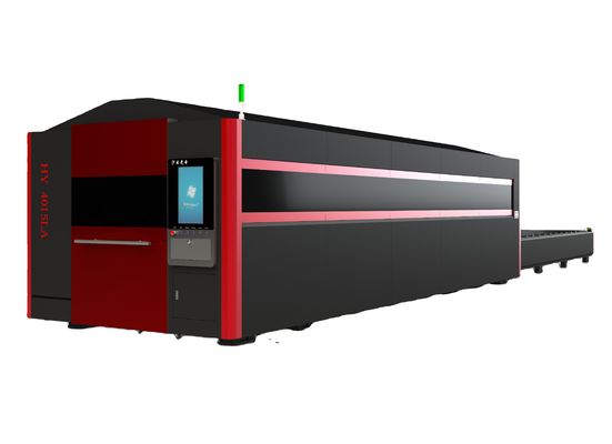 금속 조각 절단 기계 6000W 8KW 20KW 비금속 재료 교환 테이블