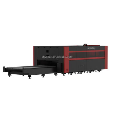 6000W-20KW 교환 테이블 섬유 레이저 절단 기계