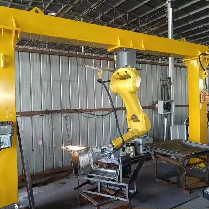 지능형 복잡한 금속 절단 기계에 대한 CNC 네 3D 레이저 로봇 용접 기계